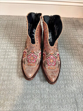 Old Gringo Yippee Ki Yay by Old Gringo Marielle Brown Floral Western Boots